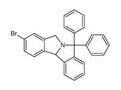 (1R)-5-Bromo-1-methyl-2-trityl-2,3-dihydro-1H-isoindole结构式