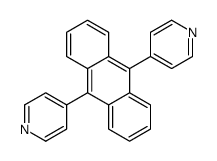 Pyridine, 4,4'-(9,10-anthracenediyl)bis-结构式