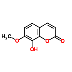 瑞香素-7-甲醚结构式