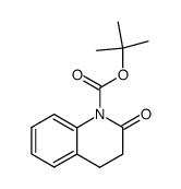 叔-丁基 2-氧亚基-3,4-二氢喹啉-1(2H)-甲酸基酯结构式