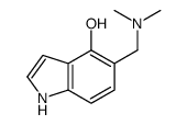 1H-Indol-4-ol, 5-[(dimethylamino)Methyl]-结构式