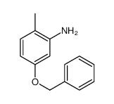 2-METHYL-5-BENZYLOXYANILIN结构式
