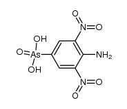 (4-amino-3,5-dinitro-phenyl)-arsonic acid结构式