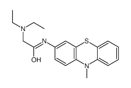 2-(diethylamino)-N-(10-methylphenothiazin-3-yl)acetamide结构式