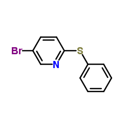 5-Bromo-2-(phenylsulfanyl)pyridine结构式