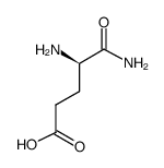D-谷氨酸的α-酰胺盐酸盐结构式