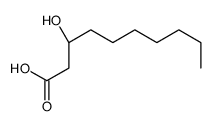 (3R)-3-Hydroxydecanoic acid结构式