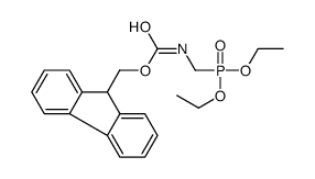 Diethyl (FMOC-aminomethyl)phosphonate结构式