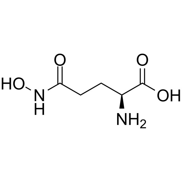 L-Glutamic acid γ-monohydroxamate结构式