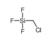 chloromethyl(trifluoro)silane结构式