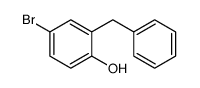 2-苄基-4-溴苯酚结构式