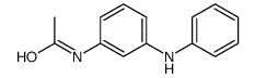 N-(3-苯基氨基苯基)-乙酰胺结构式