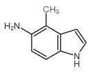 4-甲基-5-氨基吲哚结构式