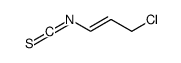 3-chloro-1-isothiocyanato-1-propene结构式