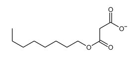 3-octoxy-3-oxopropanoate结构式