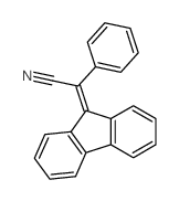 2-fluoren-9-ylidene-2-phenyl-acetonitrile结构式
