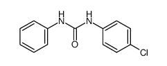 N-(4-chlorophenyl)-N’-phenylurea结构式