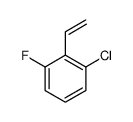 1-chloro-2-ethenyl-3-fluorobenzene结构式