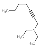 2-Heptyn-1-amine,N,N-diethyl-结构式