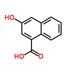 3-羟基-1-萘酸结构式