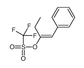 1-phenylbut-1-en-2-yl trifluoromethanesulfonate结构式