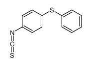1-isothiocyanato-4-phenylsulfanylbenzene结构式