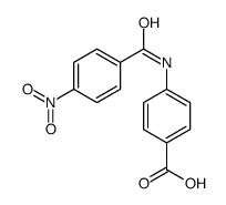 4-[(4-nitrobenzoyl)amino]benzoic acid结构式