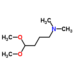 4-二甲胺基丁醛缩二甲醇结构式
