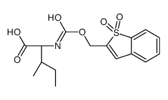 N-BSMOC-L-异亮氨酸结构式