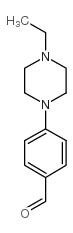 4-(4乙基哌嗪-1-基)苯甲醛结构式