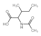 Acetyl-d-alloisoleucine结构式