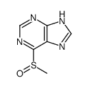 6-methylsulfinyl-7H-purine结构式