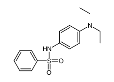 N-[4-(diethylamino)phenyl]benzenesulfonamide结构式