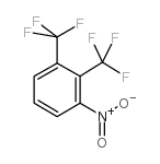 1-nitro-2,3-bis(trifluoromethyl)benzene结构式