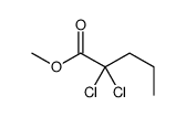 methyl 2,2-dichloropentanoate结构式