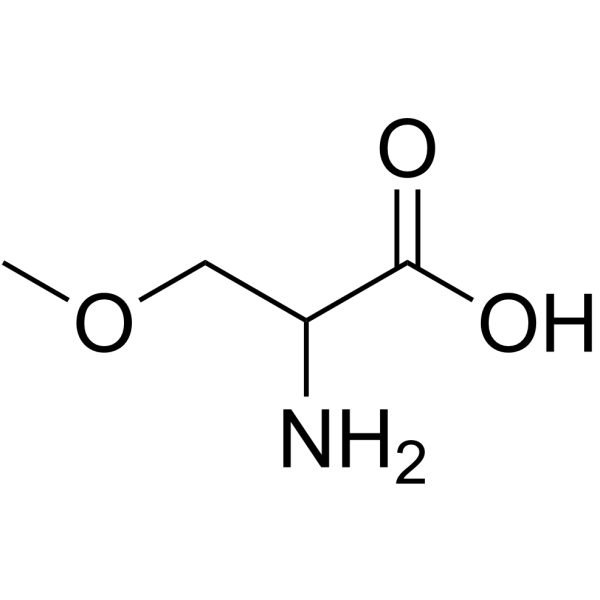 DL-O-甲基丝氨酸结构式