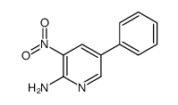 2-Amino-3-nitro-5-phenylpyridine结构式
