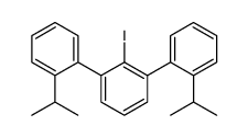 2-iodo-1,3-bis(2-propan-2-ylphenyl)benzene结构式