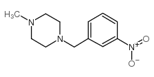1-甲基-4-(3-硝基苯)哌嗪结构式