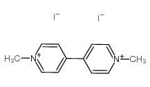 1,1'-dimethyl-4,4'-bipyridyl diiodide结构式