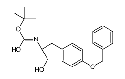 Boc-O-苄基-D-酪氨酸结构式