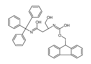 Fmoc-Asn(Trt)-ol结构式