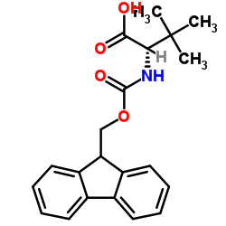芴甲氧羰基-D-叔亮氨酸结构式