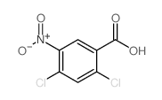 2,4-二氯-5-硝基苯甲酸结构式