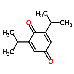 2,6-Diisopropyl-1,4-benzoquinone结构式