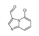 5-chloroimidazo[1,2-a]pyridine-3-carbaldehyde结构式