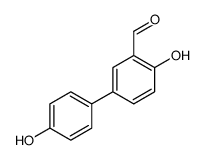 2-hydroxy-5-(4-hydroxyphenyl)benzaldehyde结构式
