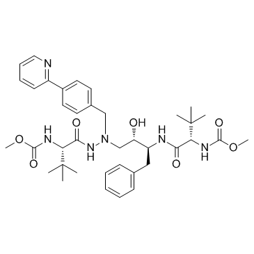 阿扎那韦结构式
