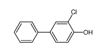 4-羟基-3-氯联苯醚结构式