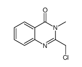 2-(氯甲基)-3-甲基喹唑啉-4(3h)-酮结构式